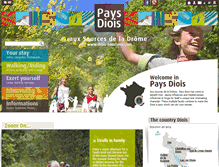 Tablet Screenshot of diois-tourisme.com